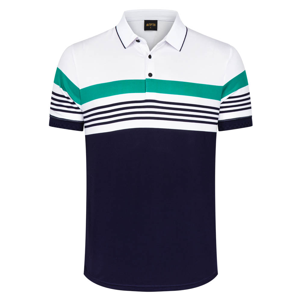Men’s Stripe Polo