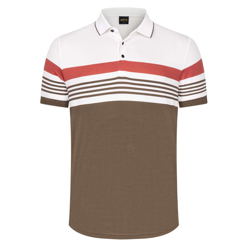 Men’s Stripe Polo
