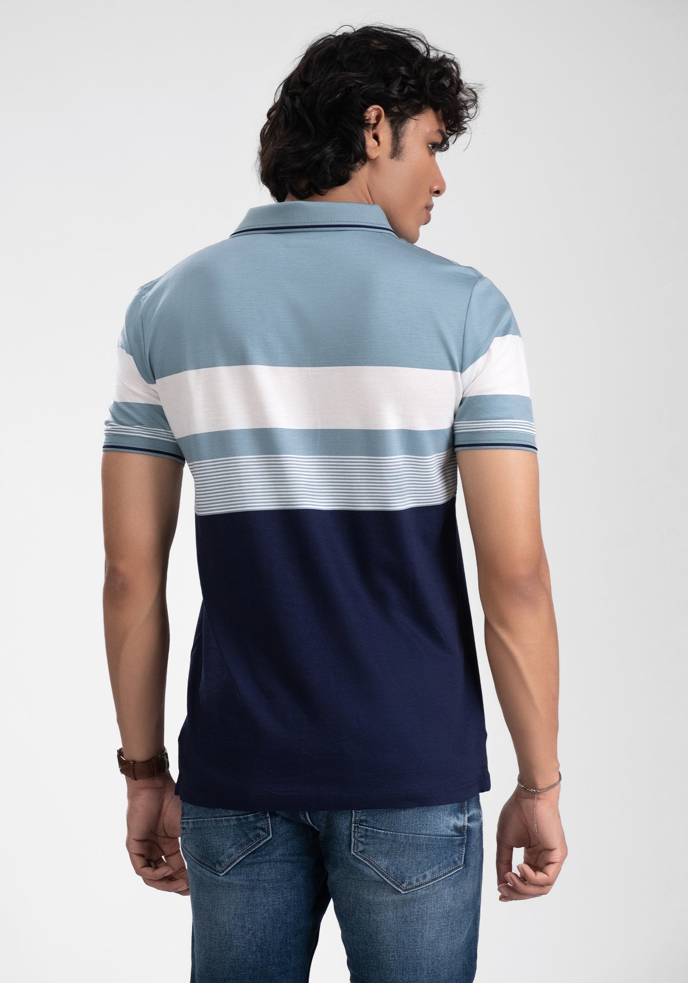 Men’s Stripe Polo