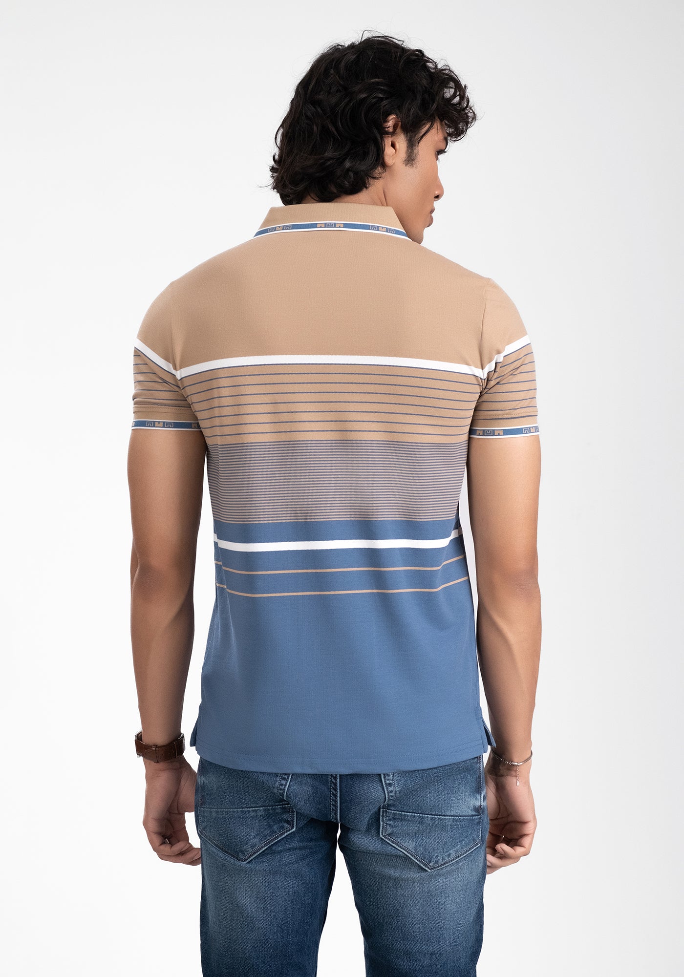 Men’s Stripe Polo