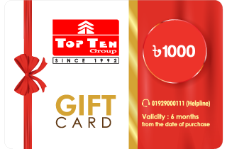 Prepaid gift card 1000