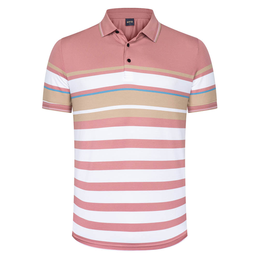 Men’s Stripe Polo