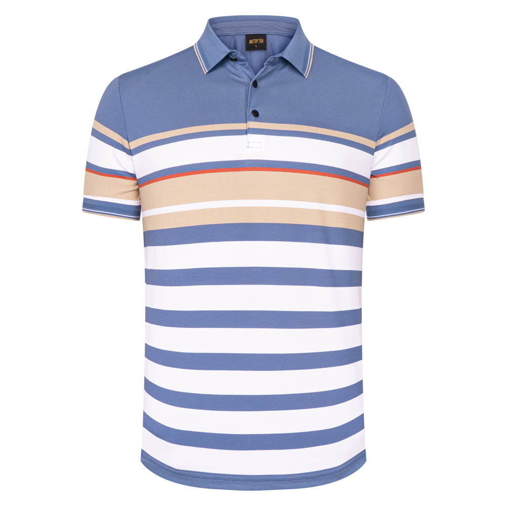 Men’s Stripe Polo