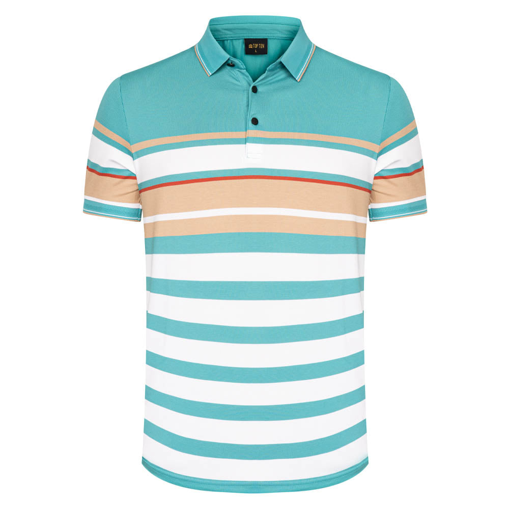 Men’s Stripe Polo