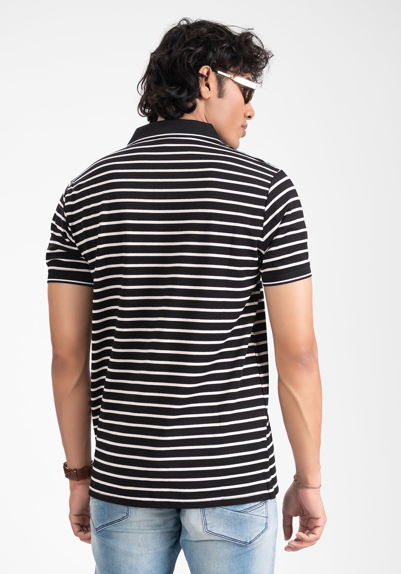 Men’s Stripe Polo