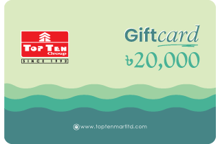 Prepaid gift card 20000