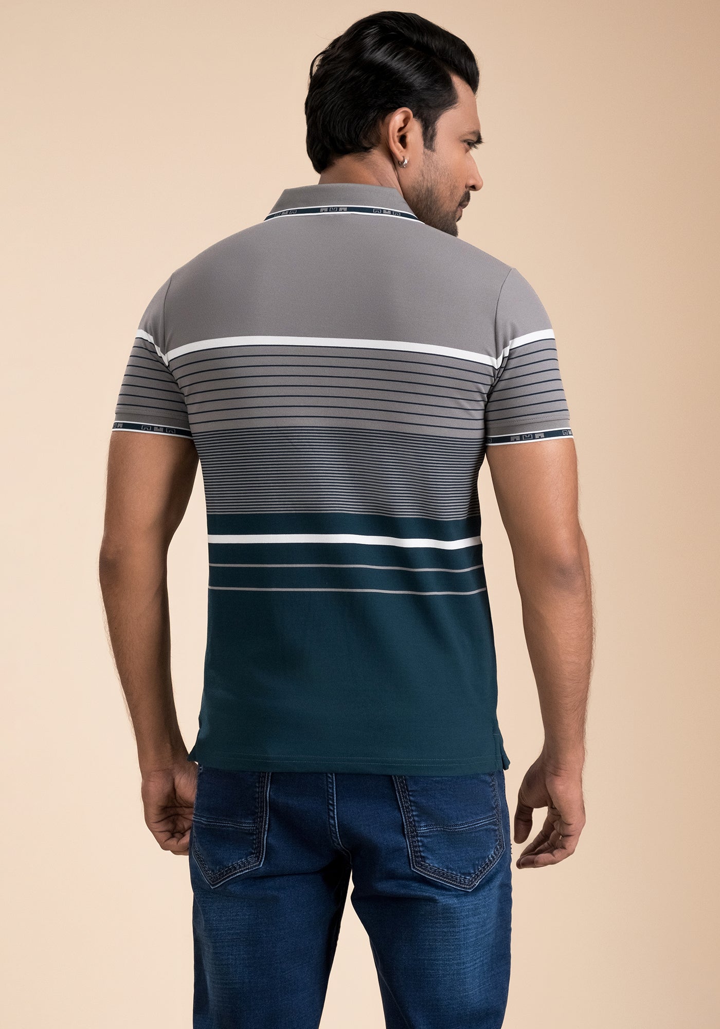 Men’s Stripe Polo