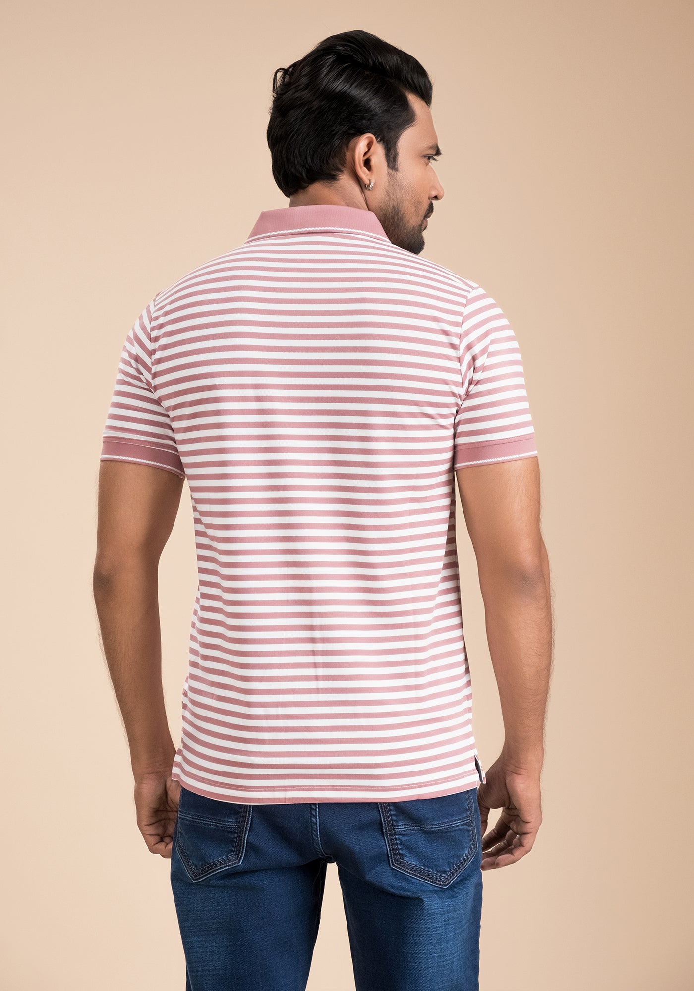 Men’s Stripe Polo