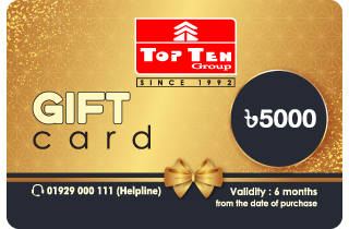 Prepaid gift card 5000