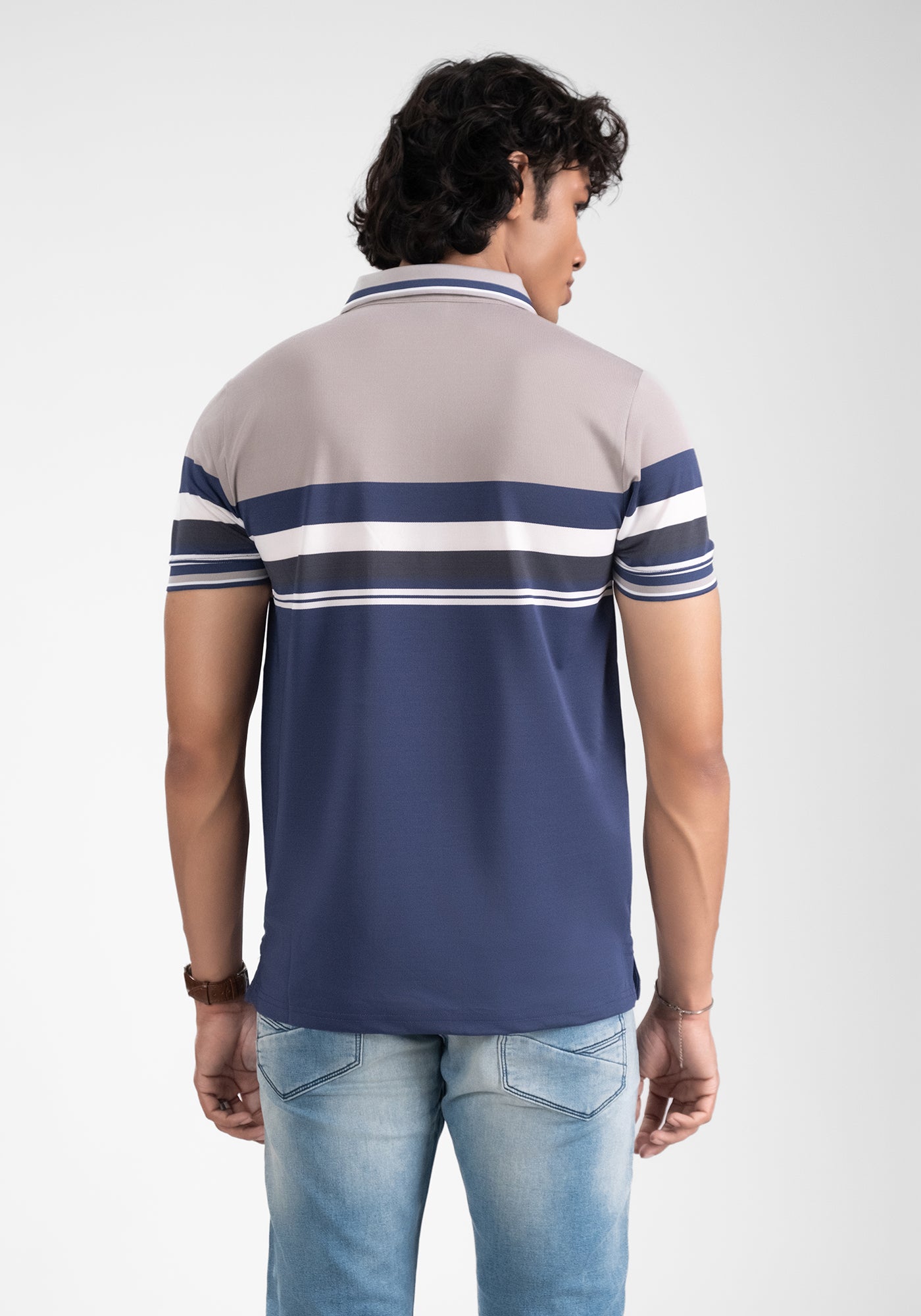 Men’s Stripe Polo
