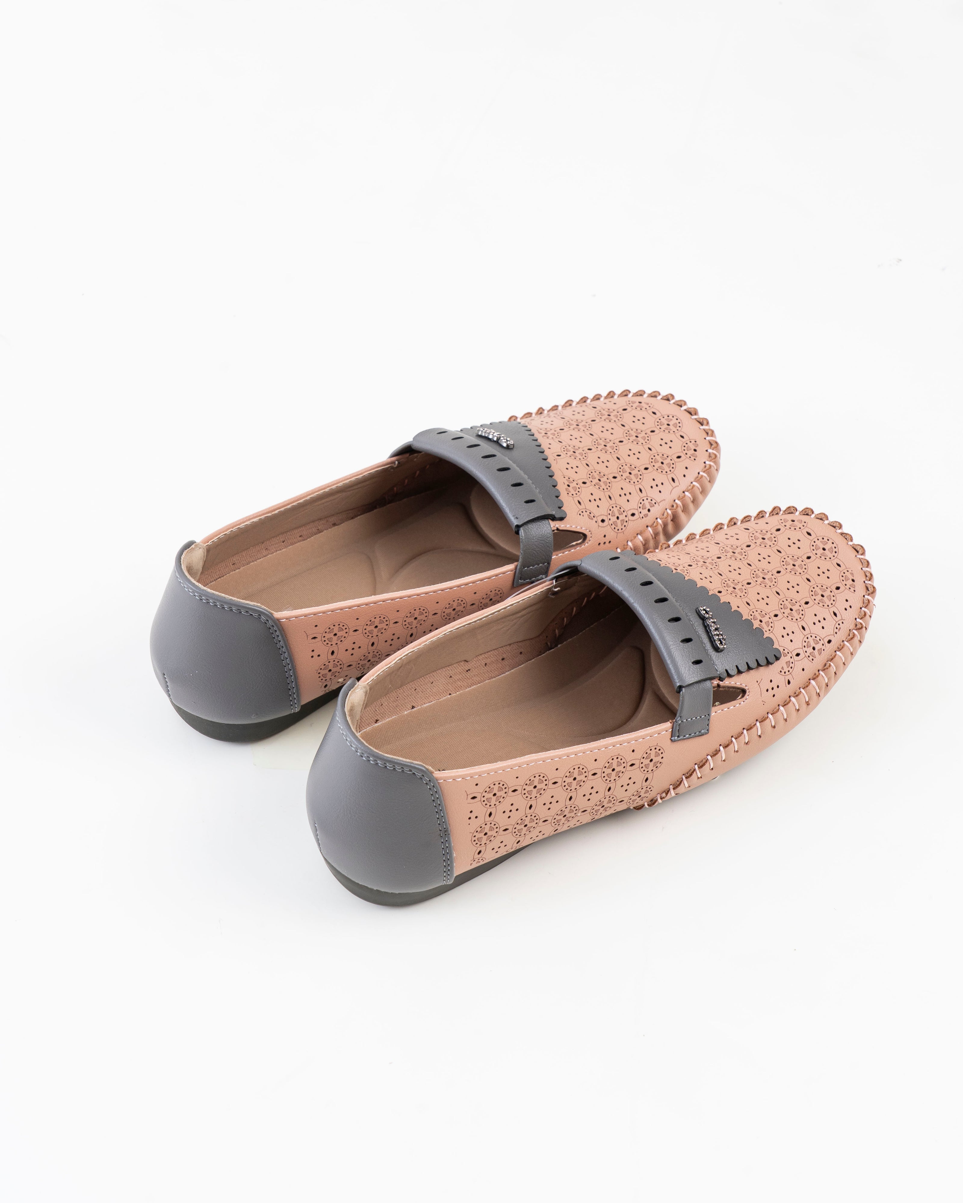 Dr. Shoes Ladies Flat Loafer - Pink