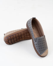 Dr. Shoes Ladies Semi Hill Loafer - Beige Gray