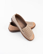 Dr. Shoes Ladies Semi Hill Loafer - Beige
