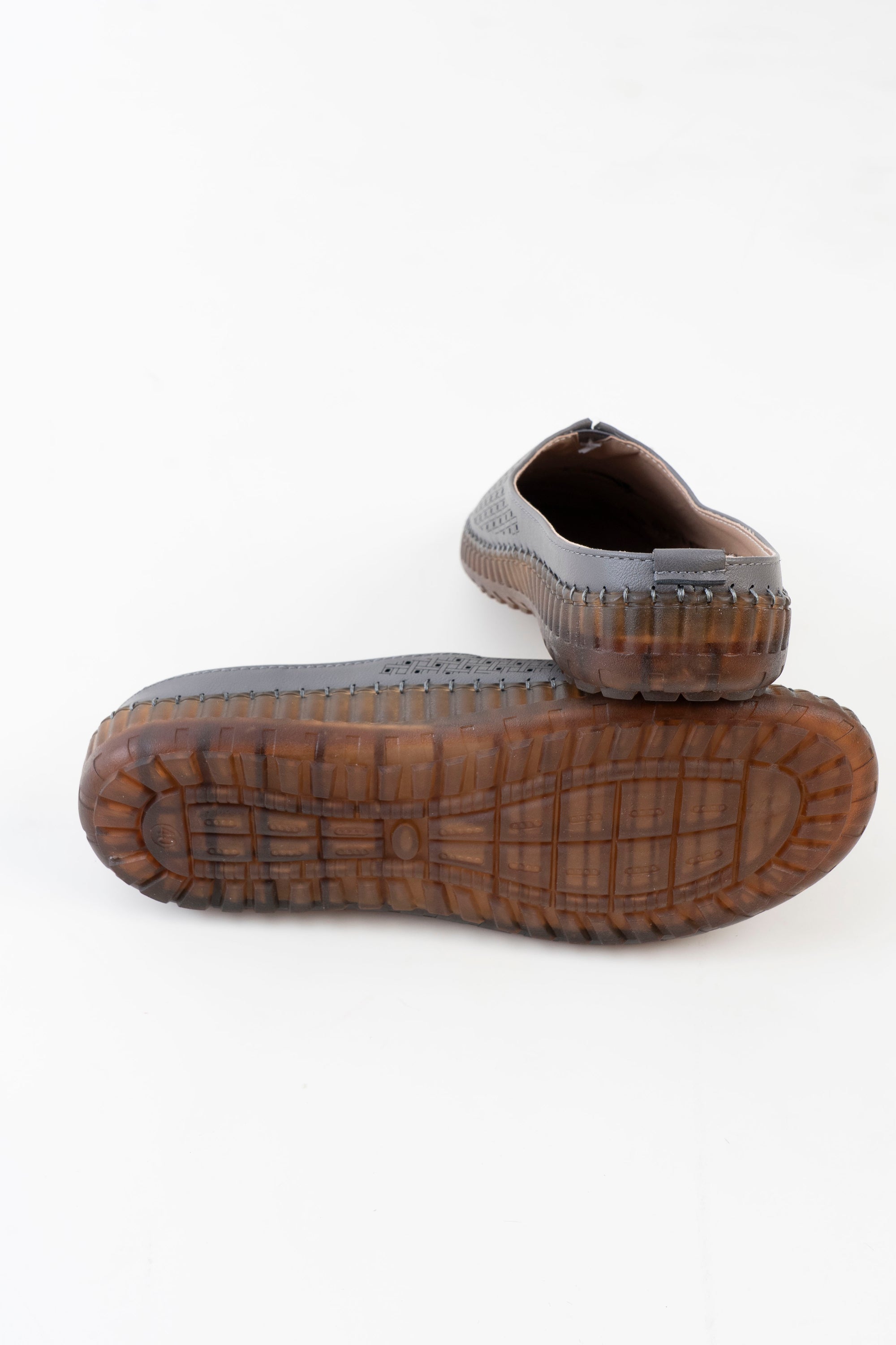 Dr. Shoes Ladies Half Shoe - Grey
