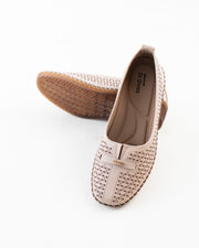 Dr. Shoes Ladies Loafer Flat - Beige