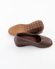 Dr. Shoes Ladies Loafer Flat - Brown