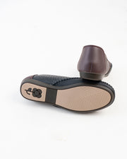 Dr. Shoes Ladies Flat Loafer - Black