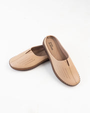 Dr. Shoes Ladies Half Shoe - Beige