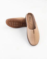 Dr. Shoes Ladies Half Shoe - Beige