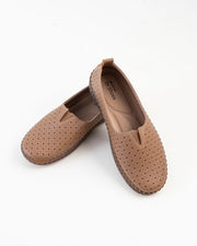 Dr. Shoes Ladies Semi Hill Loafer - Khaki