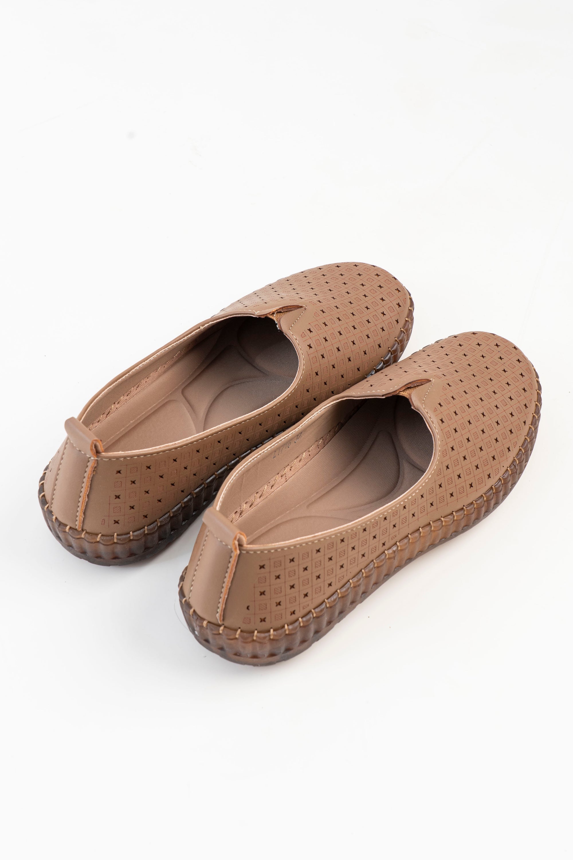 Dr. Shoes Ladies Semi Hill Loafer - Khaki
