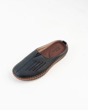 Dr. Shoes Ladies Half Shoe - Black