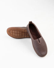 Dr. Shoes Ladies Loafer Flat - Coffee