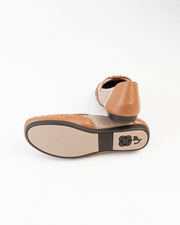 Dr. Shoes Ladies Flat Loafer - Khaki