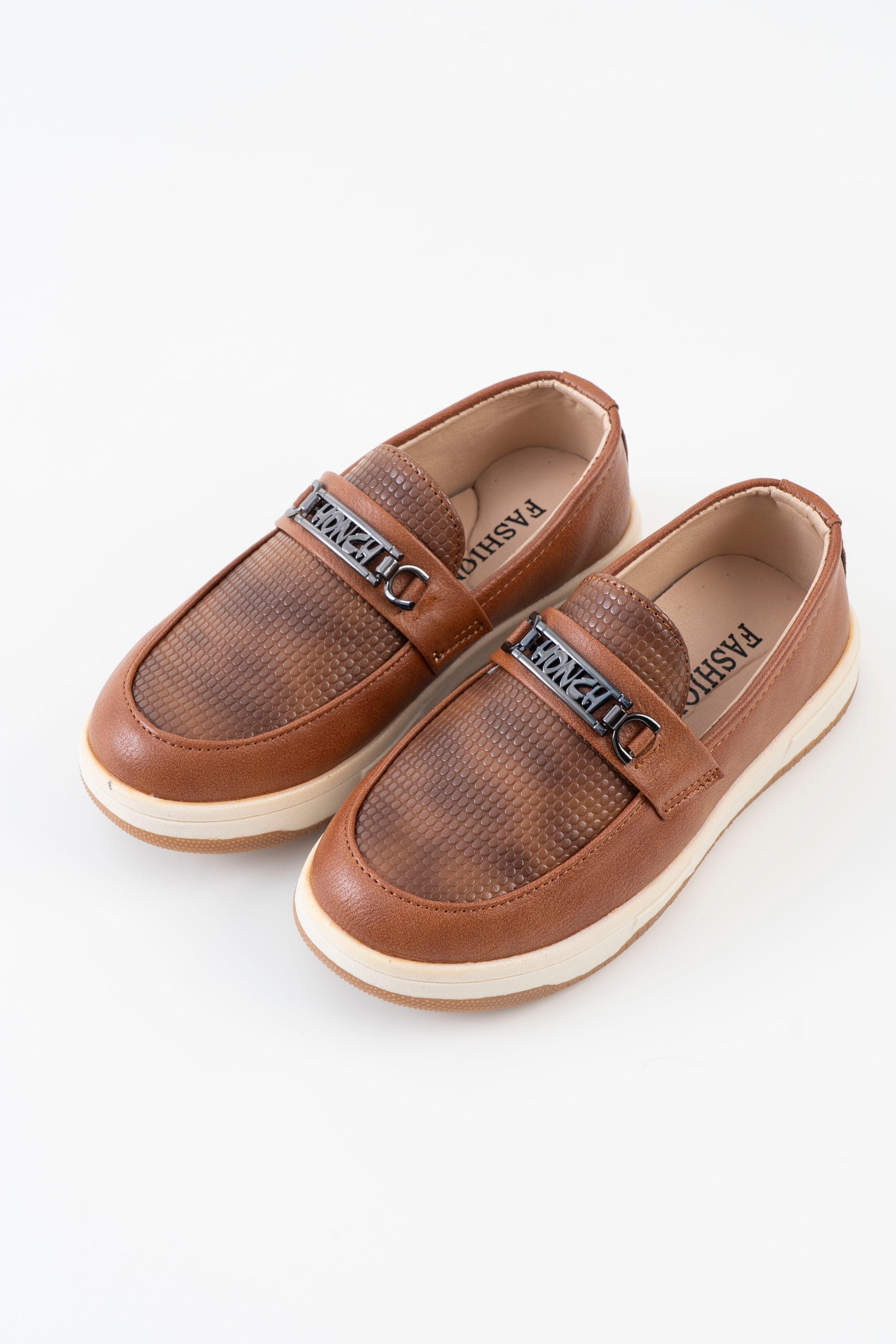 Fashion Bar Loafer Kids Boys - Brown