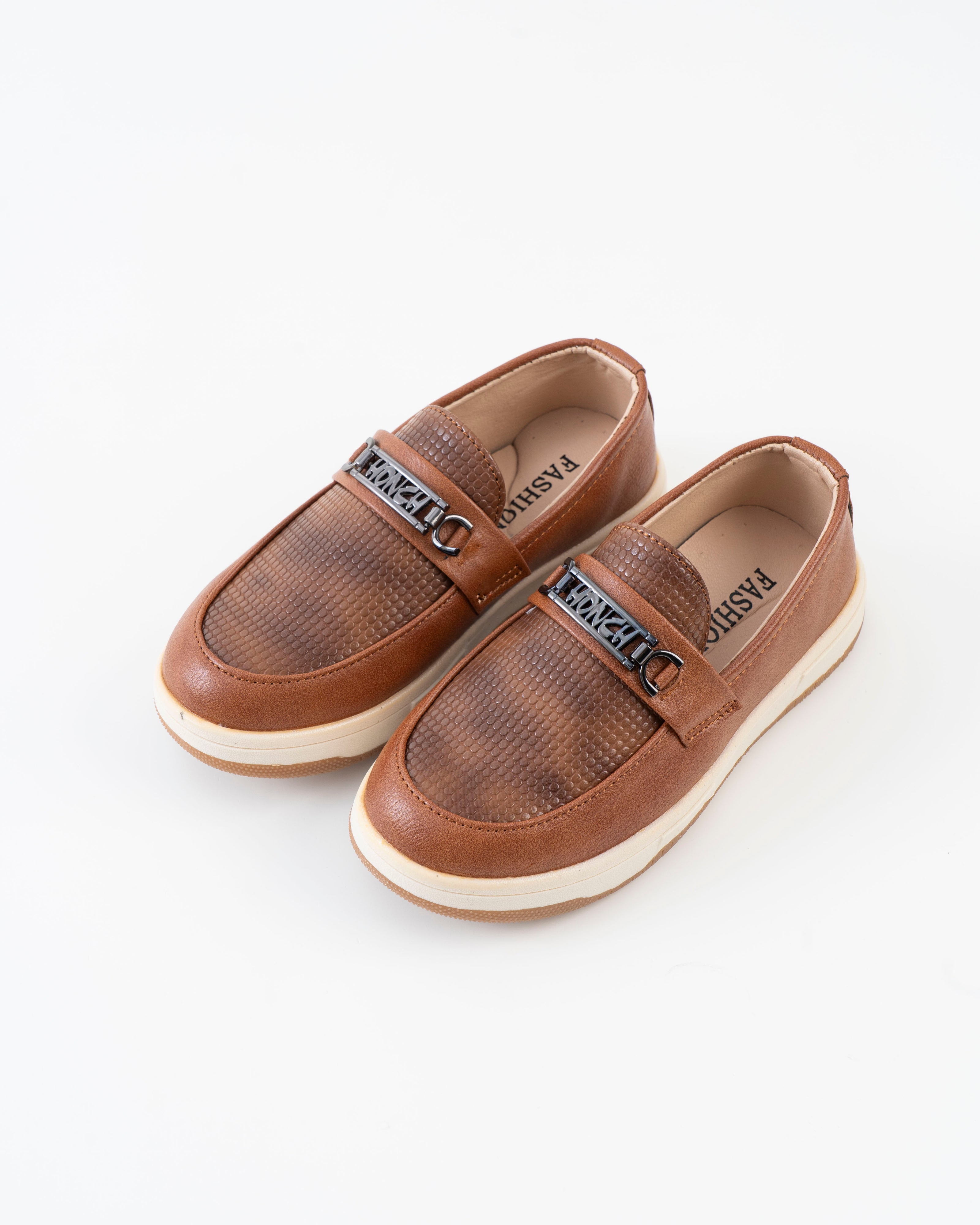 Fashion Bar Loafer Kids Boys - Brown