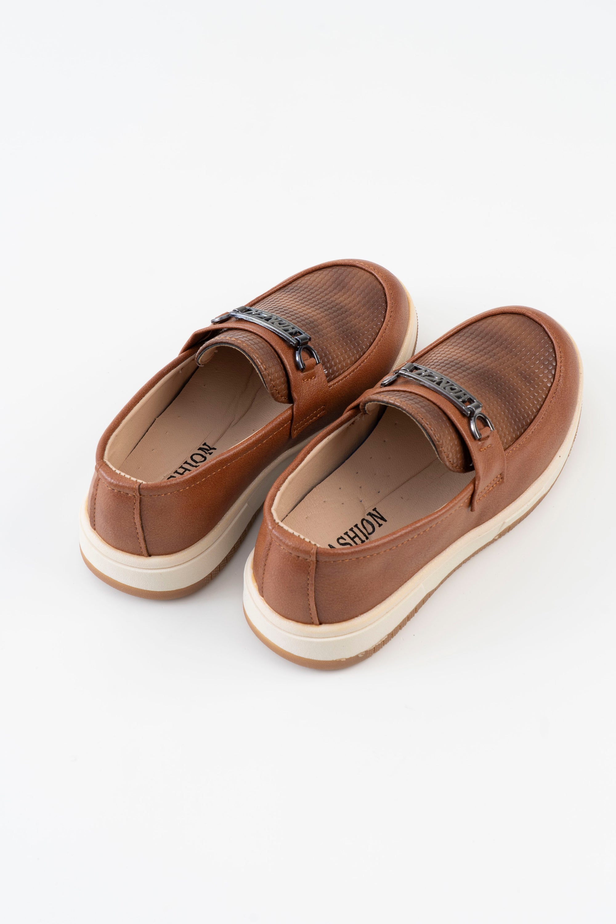 Fashion Bar Loafer Kids Boys - Brown