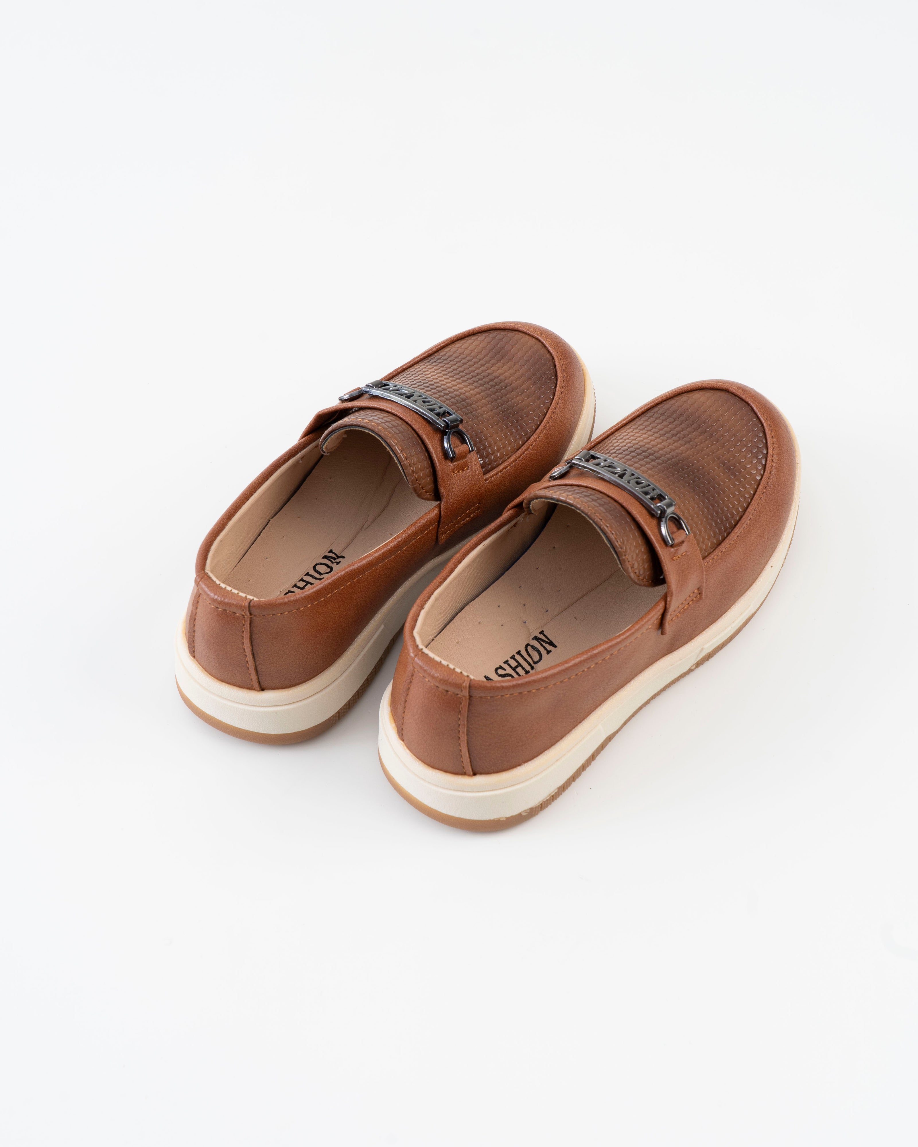 Fashion Bar Loafer Kids Boys - Brown