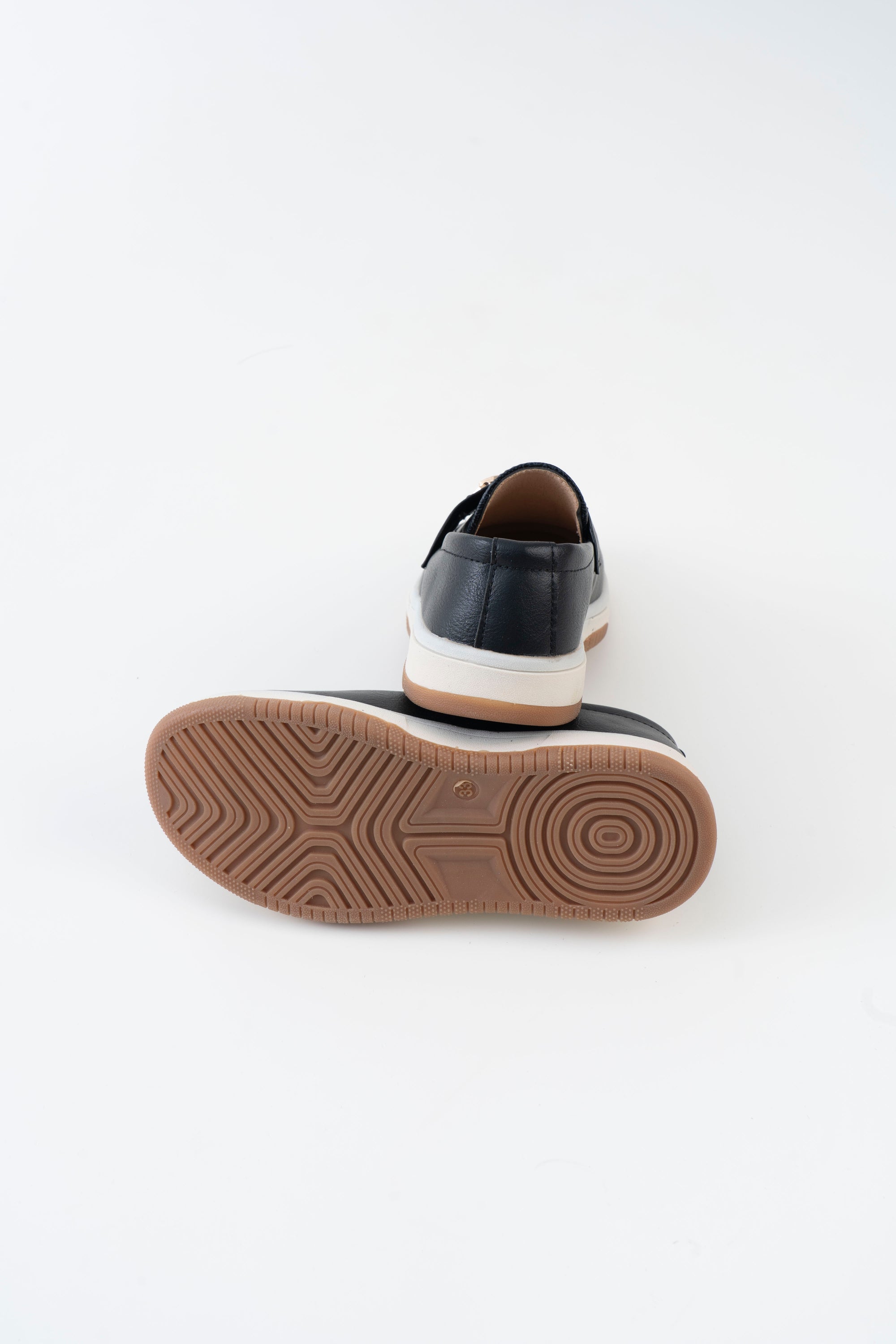 Monogram Horsebit Loafer Kids Boys - Black Navy