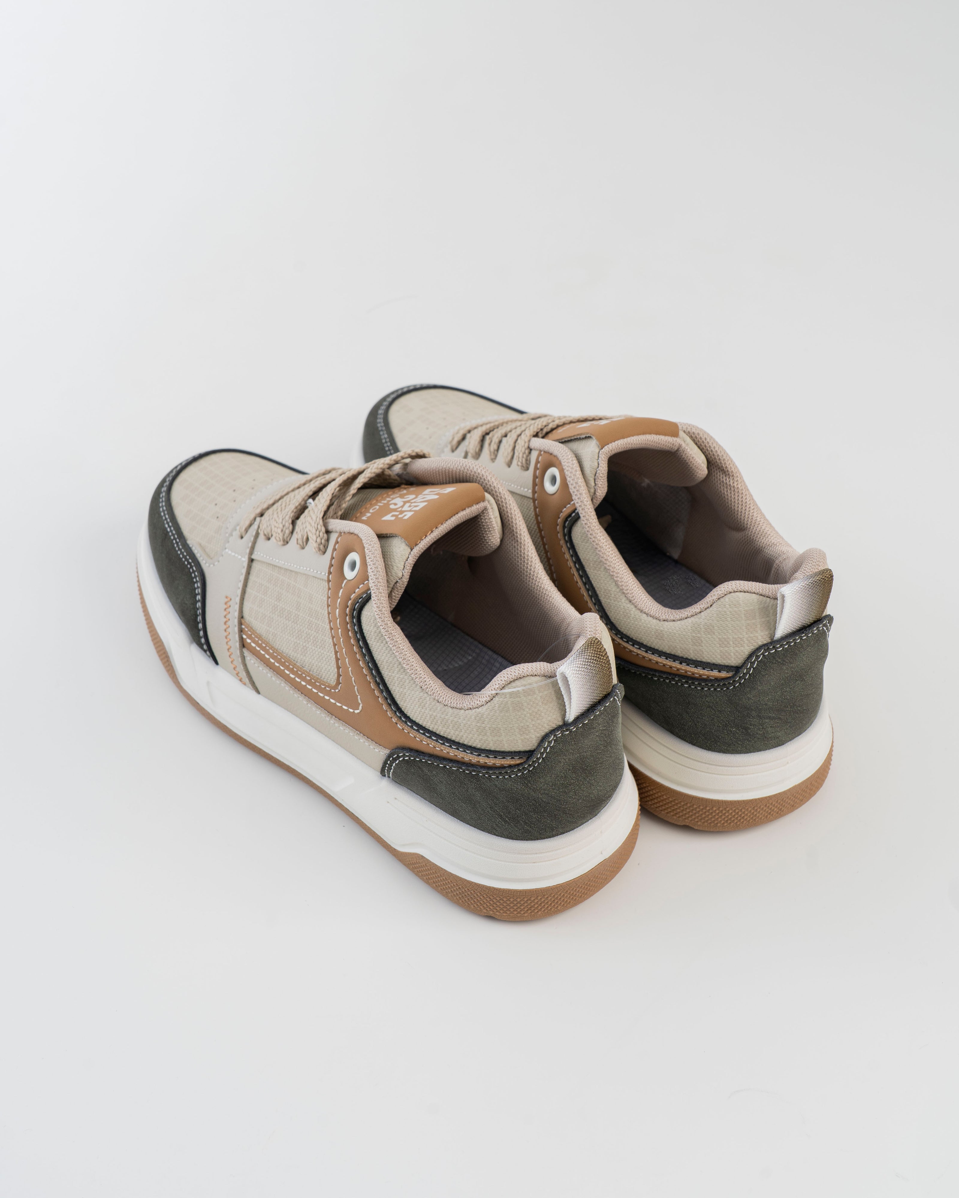 Fashion Chunky Sneaker - Beige Green