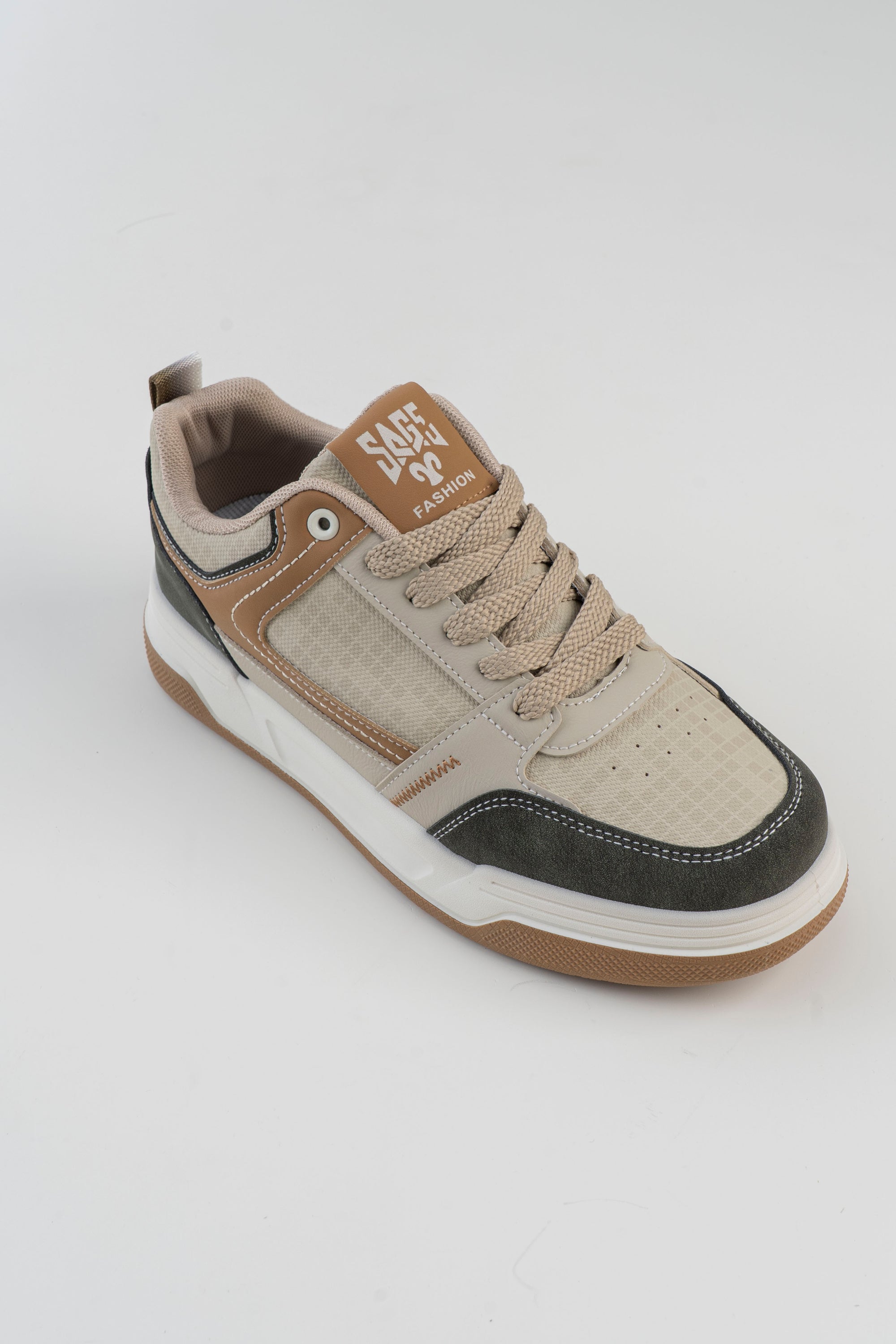 Fashion Chunky Sneaker - Beige Green