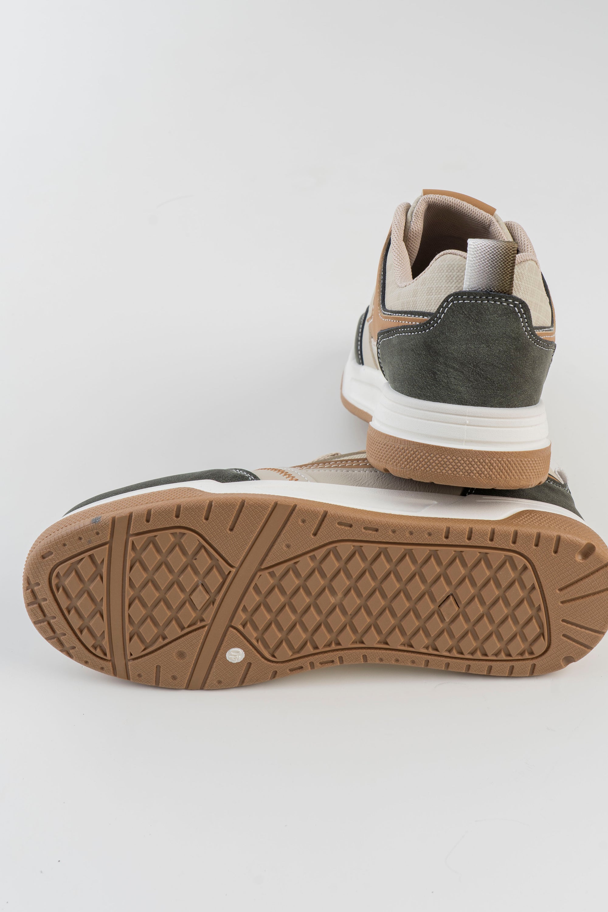 Fashion Chunky Sneaker - Beige Green