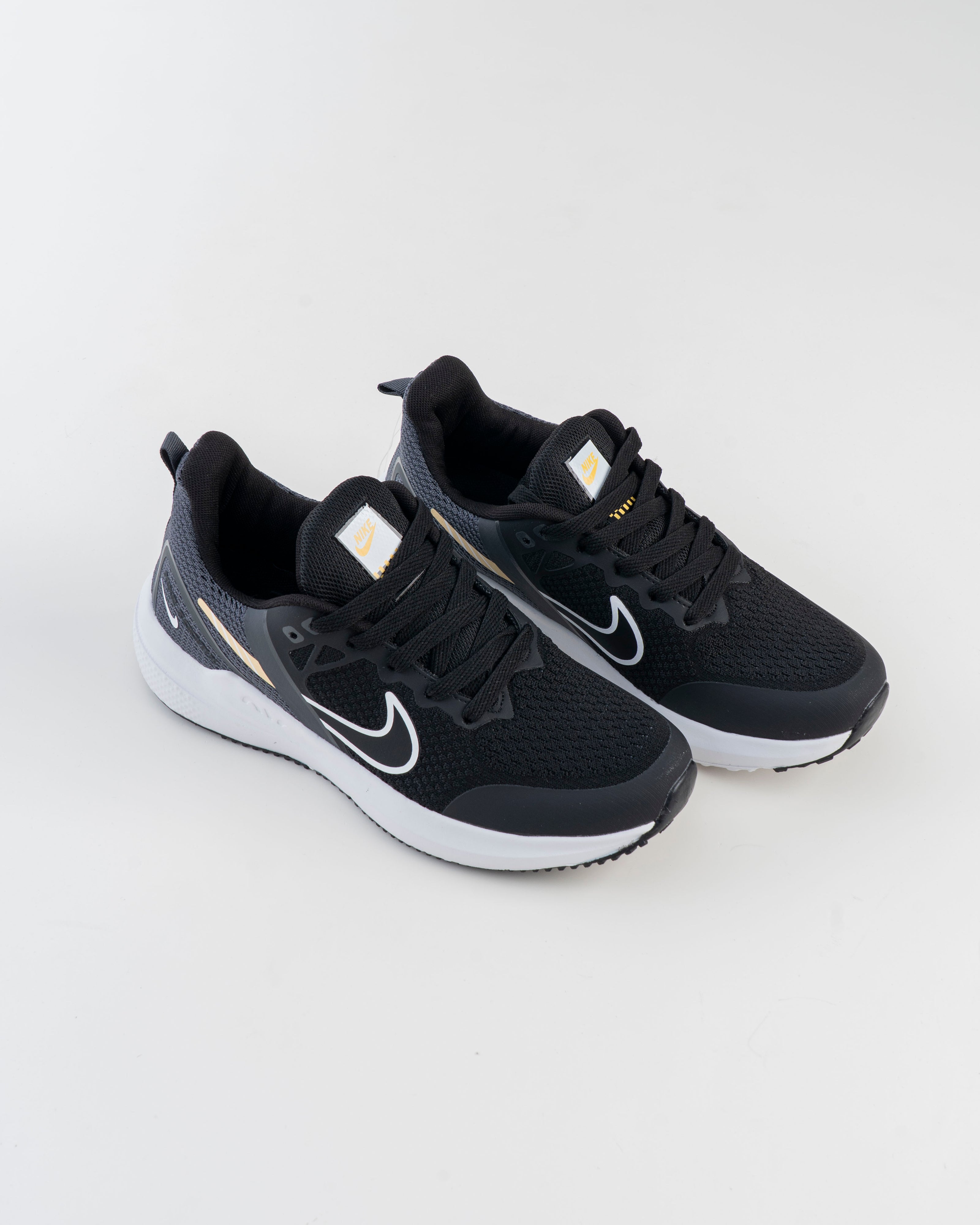 Nike Style Running Sneaker Black - Front View