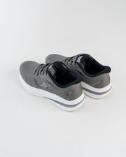 Men's Skechers Charcoal Grey Lace-Up Sneakers