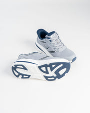 Men's Skechers Grey & Navy Sneakers