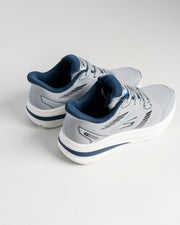 Men's Skechers Grey & Navy Sneakers