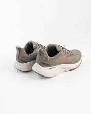 Men's Skechers GO RUN Grey Sneakers with Pink Accents