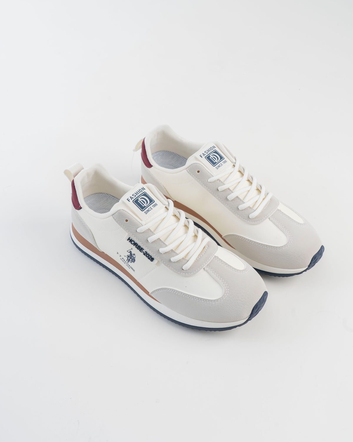 Men's Beige Casual Sneakers