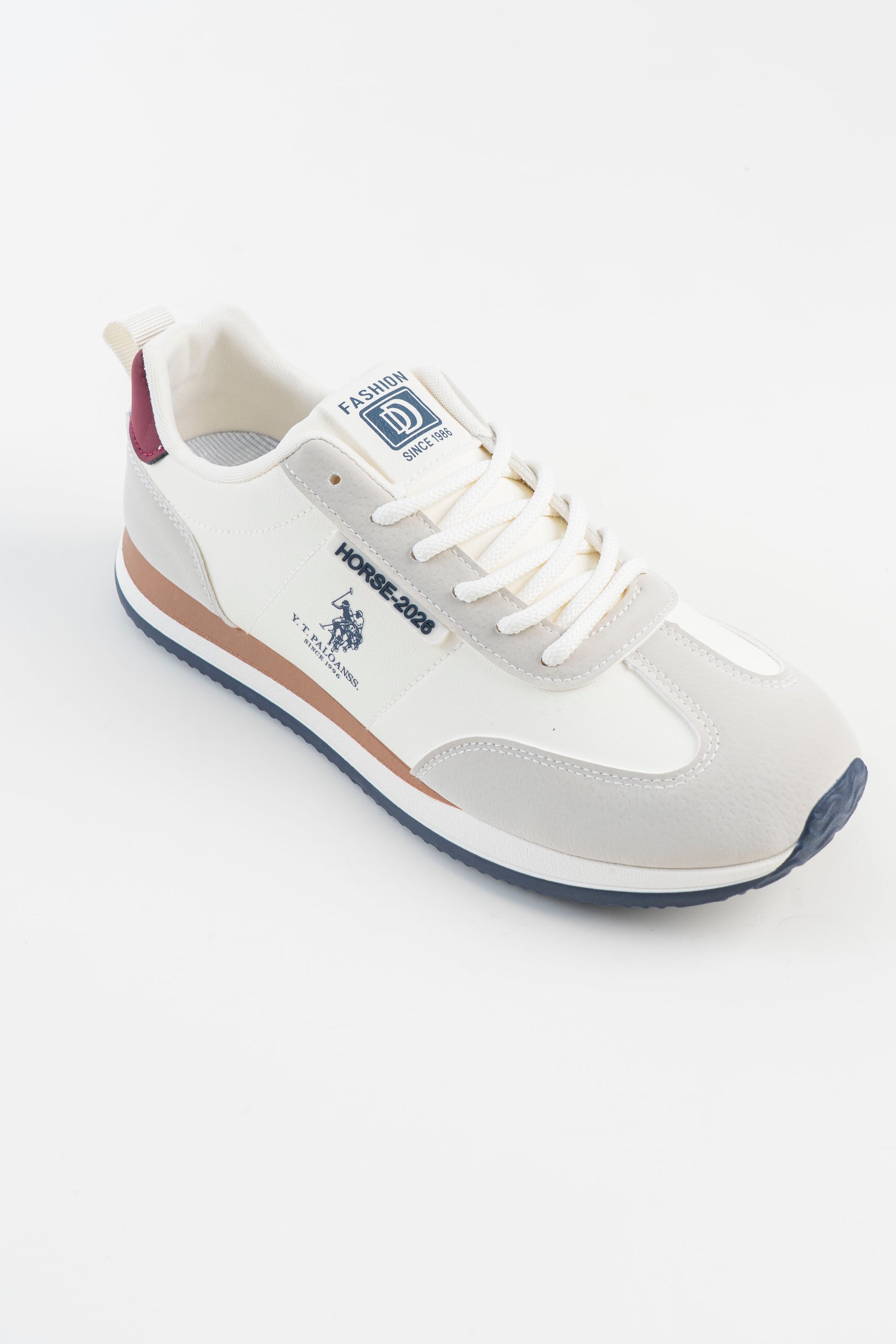 Men's Beige Casual Sneakers