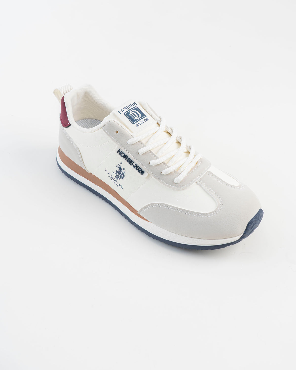 Men's Beige Casual Sneakers