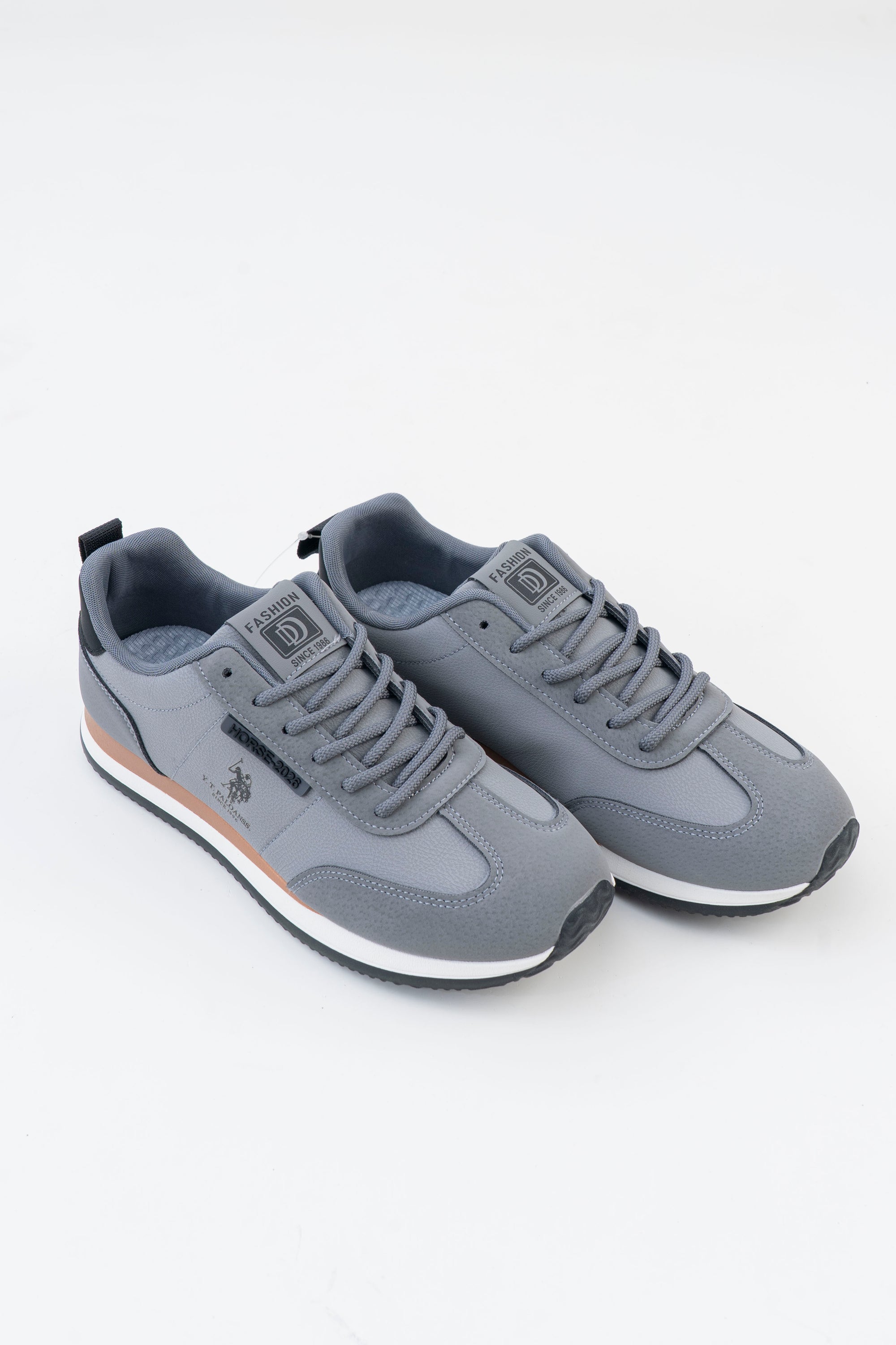 Men's Grey Casual Sneakers