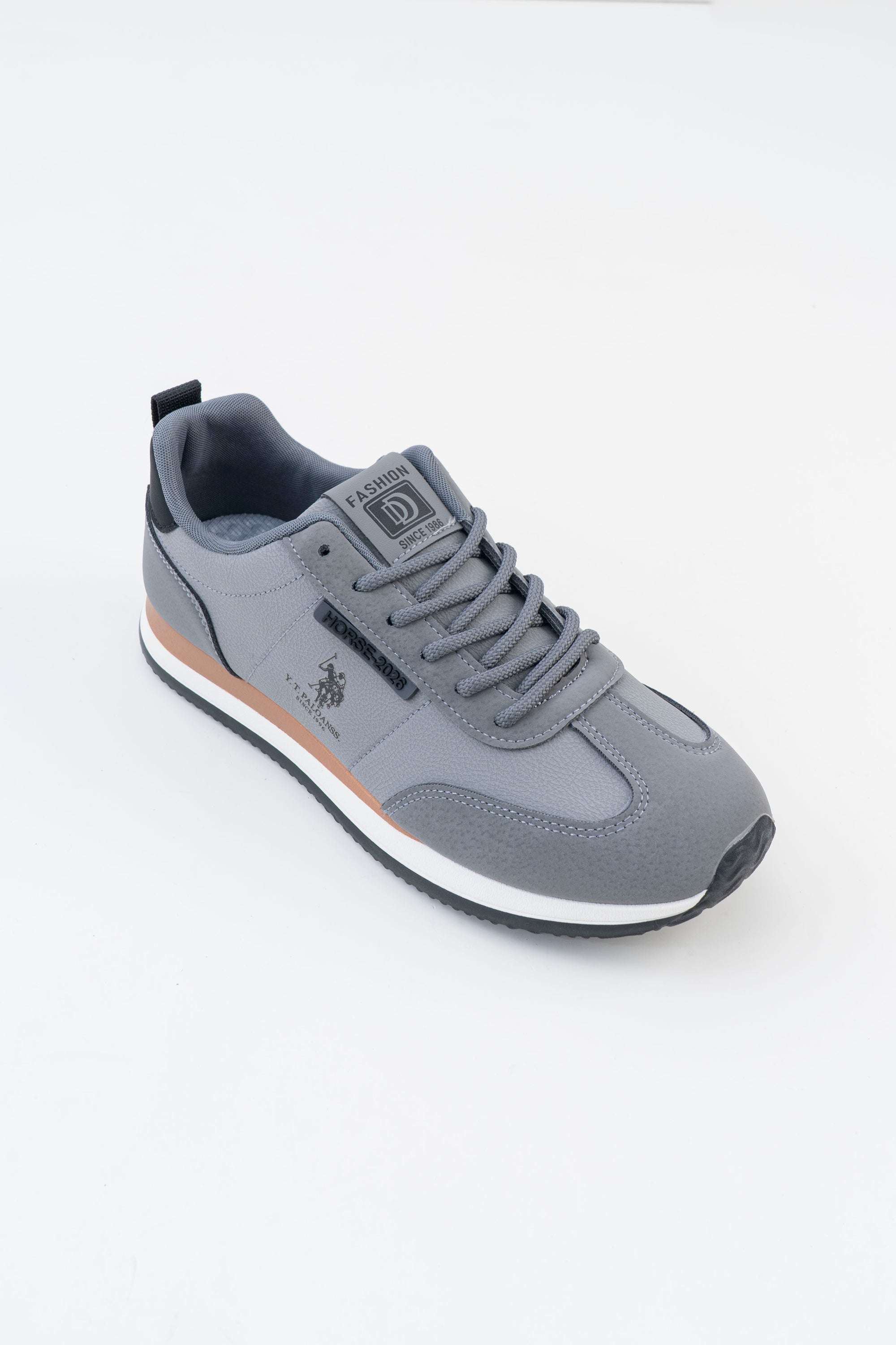 Men's Grey Casual Sneakers