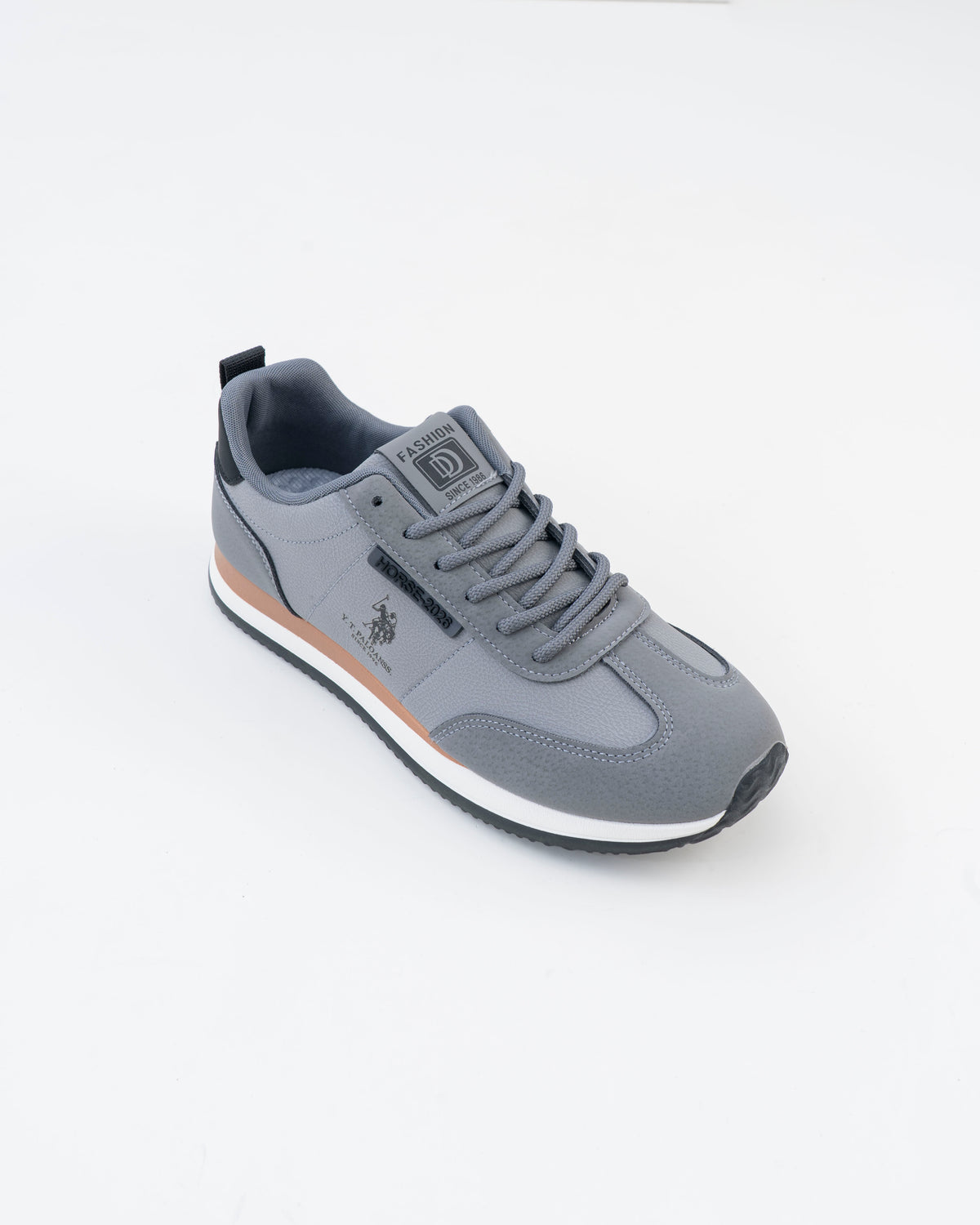 Men's Grey Casual Sneakers