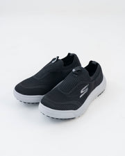 Men's Skechers Black Knit Slip-On Sneakers