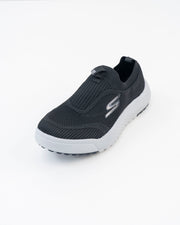 Men's Skechers Black Knit Slip-On Sneakers