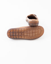 Buckle Strap Half Shoe Ladies - Beige